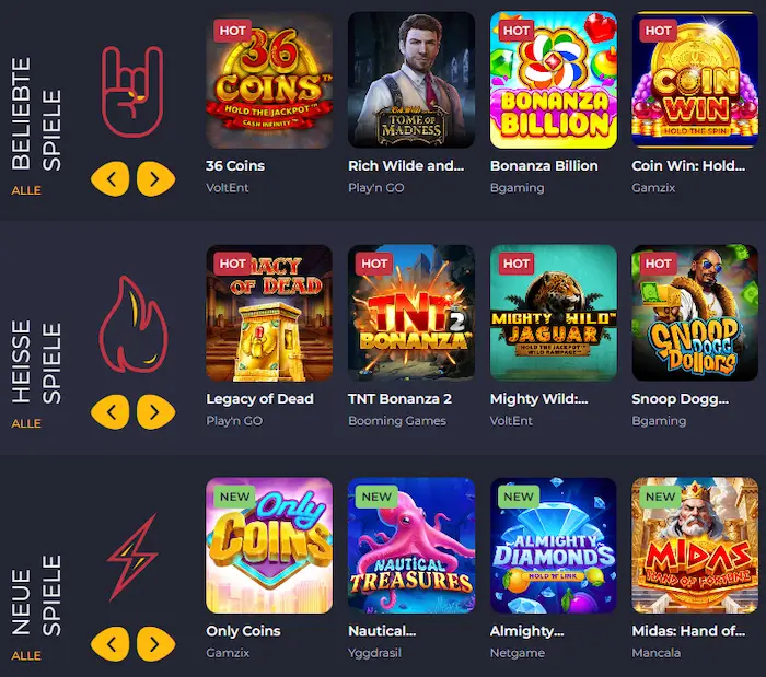 Rolling Slots spiele